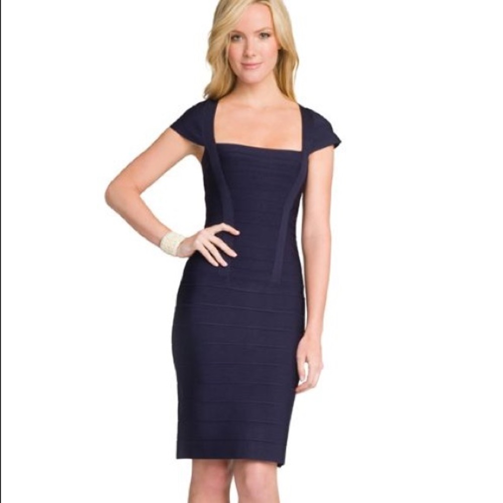 Hervé Légér Bandeau Dress